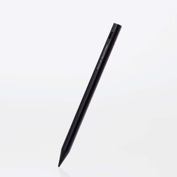 タッチペン 充電式 スタイラスペン 極細 ペン先 2mm マグネット付 iPad ブラック | SoftBank公式  iPhone/スマートフォンアクセサリーオンラインショップ
