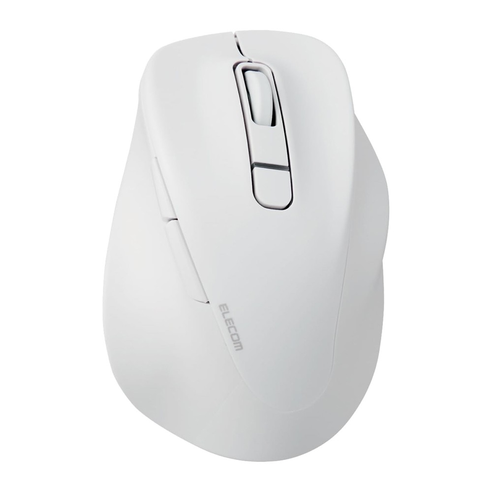 エレコム ELECOM マウス/EX-G/右手用/L/Bluetooth/5ボタン/ホワイト