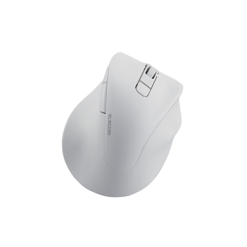 ELECOM エレコム マウス/右手専用/Sサイズ/Bluetooth/5ボタン/ホワイト