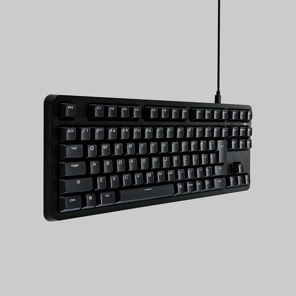ゲーミングキーボード 【V custom】 有線 着脱式ケーブル メカニカル 茶軸 タクタイル 日本語配列 テンキーレス ブラック  SoftBank公式 iPhone/スマートフォンアクセサリーオンラインショップ