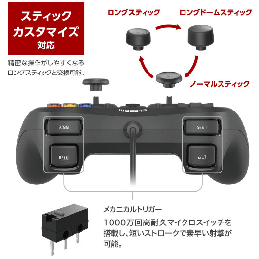 人気 ps4 パッド pc ハットスイッチ