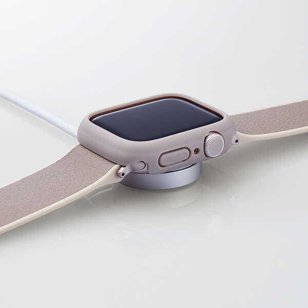 エレコム ELECOM アップルウォッチ カバー Apple Watch Series 9 / 8 / 7 [ 41mm ] バンパー ハード ケース  側面保護 ラバーコート u0026me グレージュ | 【公式】トレテク！ソフトバンクセレクション オンラインショップ - SoftBank SELECTION