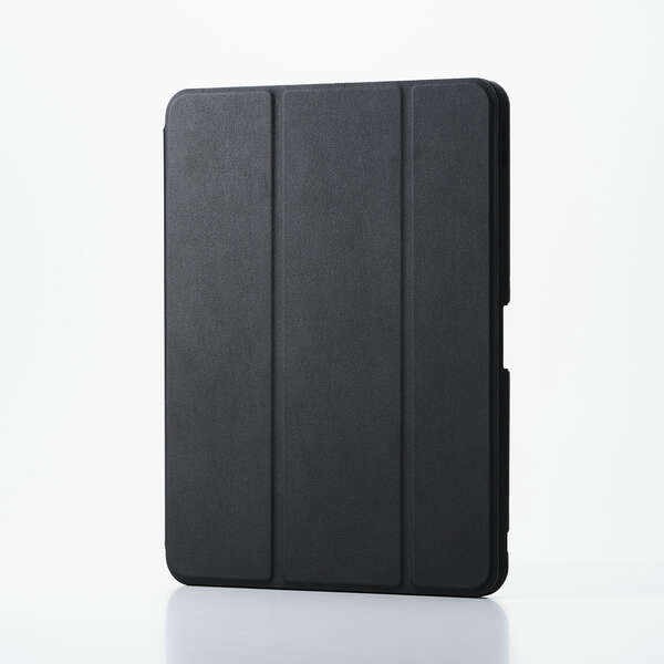 エレコム iPadAir11インチ(M3/M2)/フラップケース/衝撃吸収/ApplePencil収納/スリープ対応/ブラック