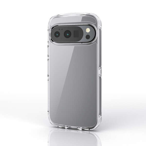 エレコム Google Pixel 10/Google Pixel 10 Pro/TOUGH SLIM LITE/オールクリア/ストラップホールシート付/クリア