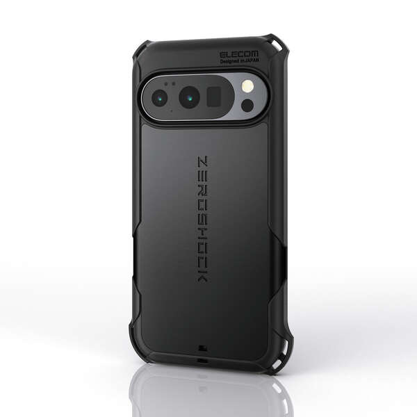エレコム Google Pixel 10/Google Pixel 10 Pro/ZEROSHOCK/ブラック