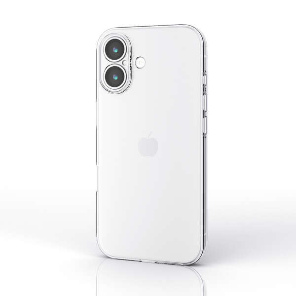 エレコム iPhone 17/ソフトケース/極限/メタルステッカー付/クリア
