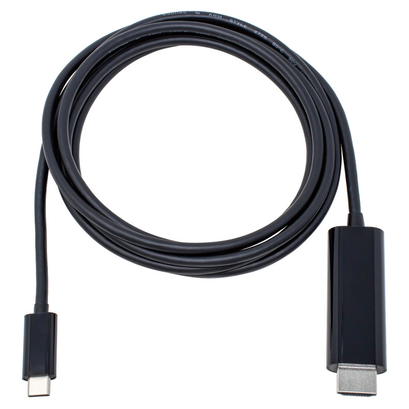 USB-C HDMI 変換ケーブル 2m 4K@60Hz オス-オス