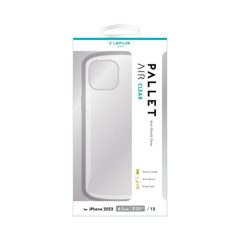 LEPLUS NEXT ルプラスネクスト iPhone 14 極薄・耐衝撃ハイブリッドケース 「PALLET AIR」 クリア  SoftBank公式 iPhone/スマートフォンアクセサリーオンラインショップ