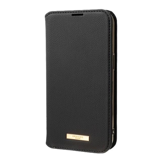 【アウトレット】 坂本ラジヲ iPhone 13 Shrink PU Leather Book Case BLK