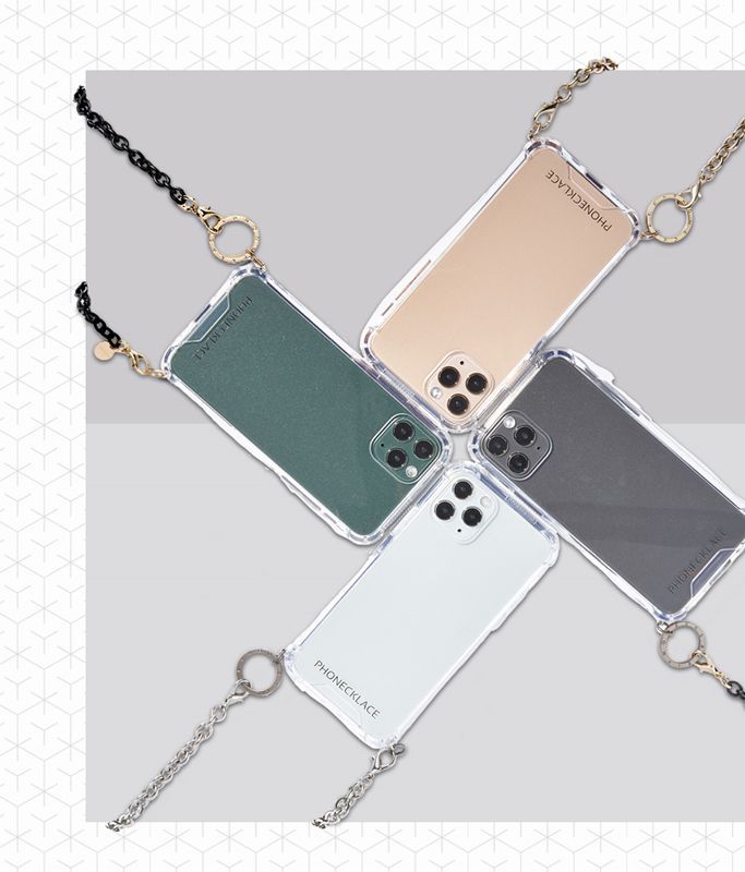 PHONECKLACE iPhone12pro iPhone12 iphone ケース チェーン ショルダー