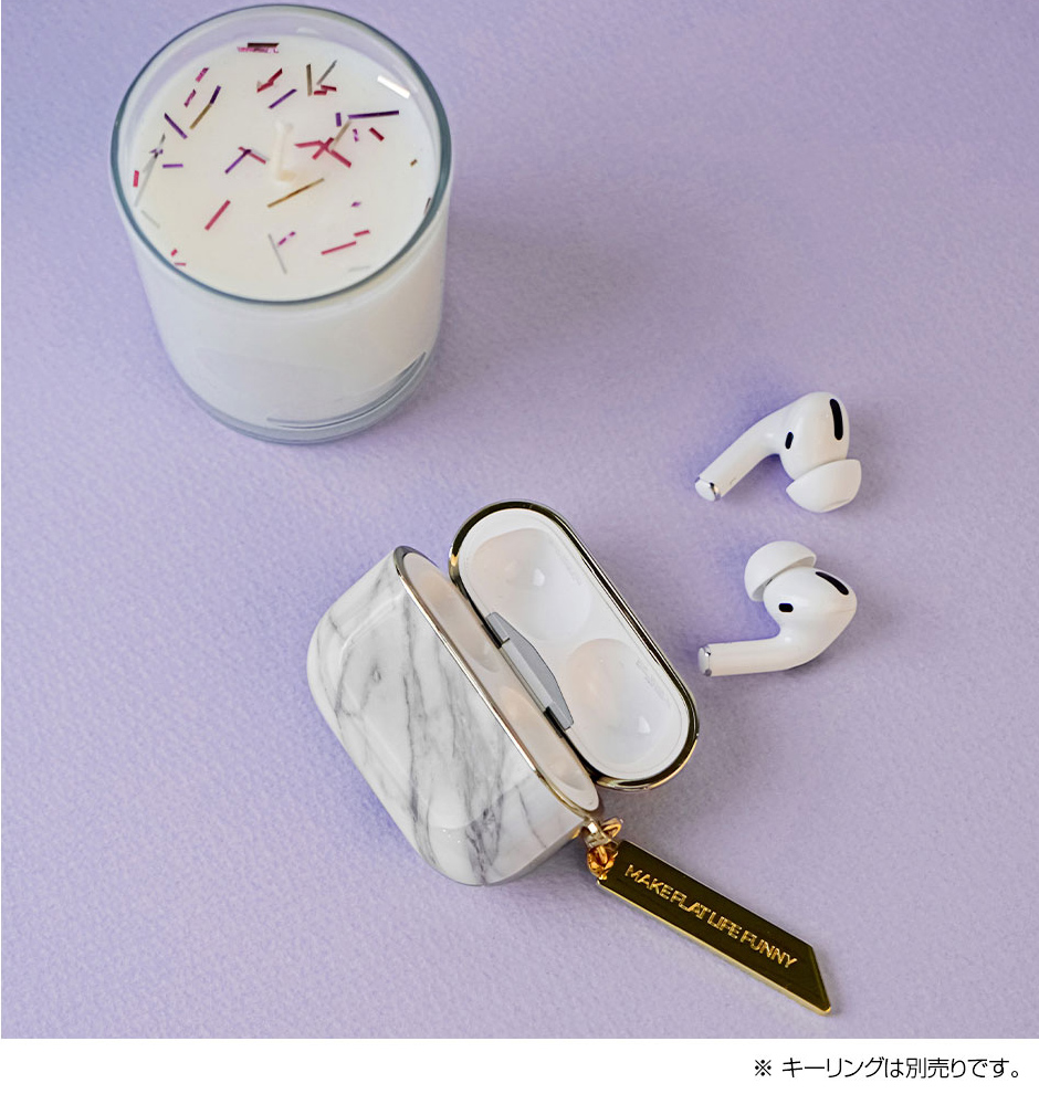 代引き手数料無料 マーブル柄 大理石柄 Air pods pro case エアーポッズ プロB