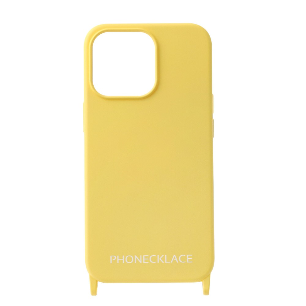 PHONECKLACE バンドチェーンストラップ付きシリコン ケース for iPhone