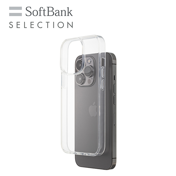 SoftBank SELECTION 抗菌 ガラスハイブリッドケース for iPhone 13 Pro 