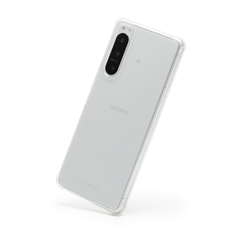 SoftBank SELECTION 耐衝撃 抗菌 クリアソフトケース for Xperia 5 IV