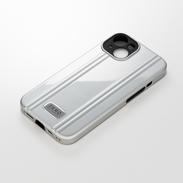 ZERO HALLIBURTON（ゼロハリバートン） iPhone 14 Hybrid Shockproof Case Silver  ZHB-22IP612HSCSV | SoftBank公式 iPhone/スマートフォンアクセサリーオンラインショップ