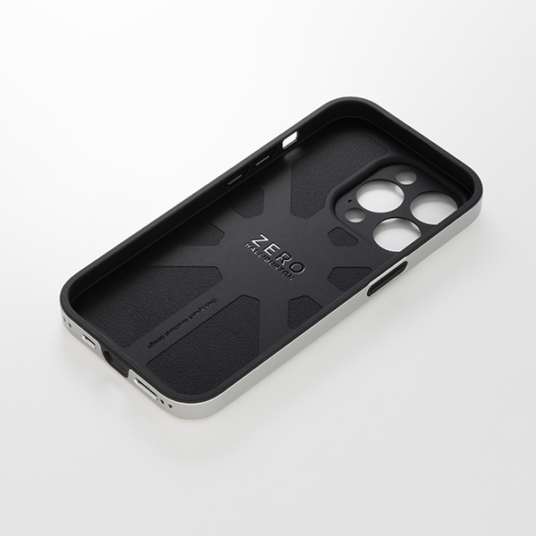 ZERO HALLIBURTON（ゼロハリバートン） iPhone 14 Pro Max Hybrid Shockproof Case Silver  ZHB-22IP673HSCSV | SoftBank公式 iPhone/スマートフォンアクセサリーオンラインショップ