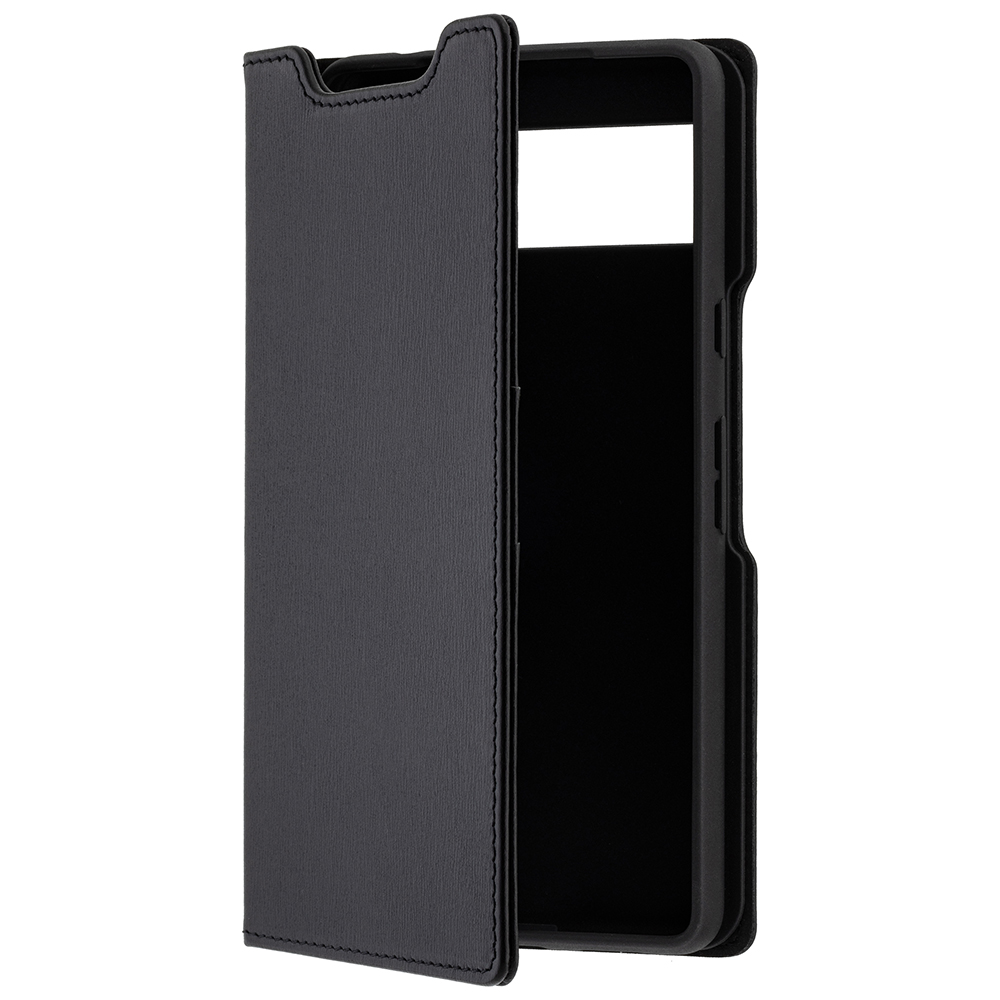 SoftBank SELECTION Leather Flip for Google Pixel 7a / ブラック 