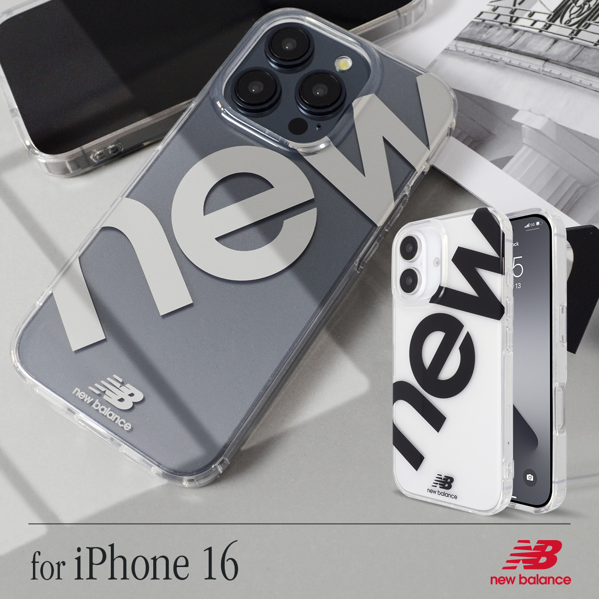 iPhone 16 new balance [クリアケース/new]