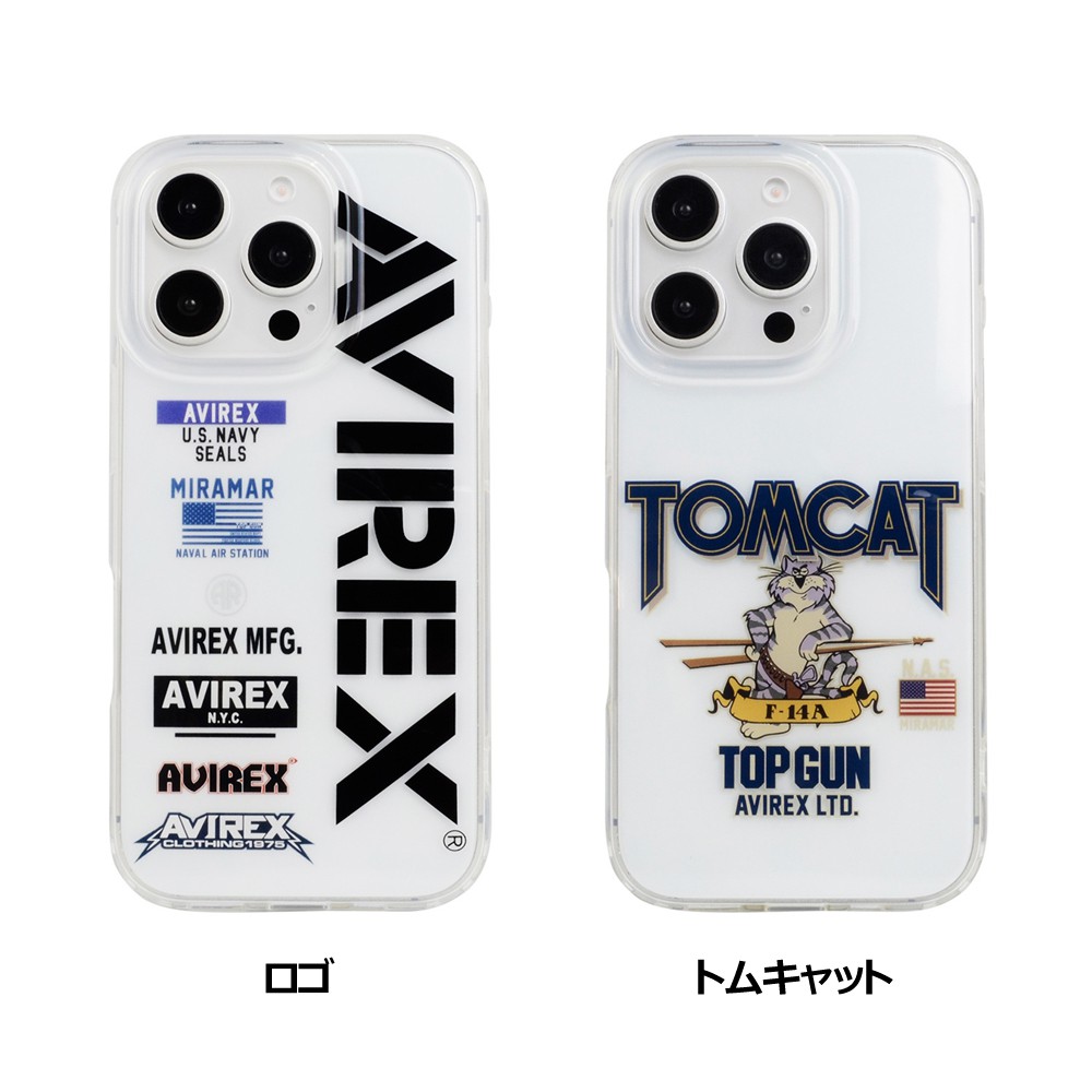 iPhone 16 Pro AVIREX [TPUクリアケース]