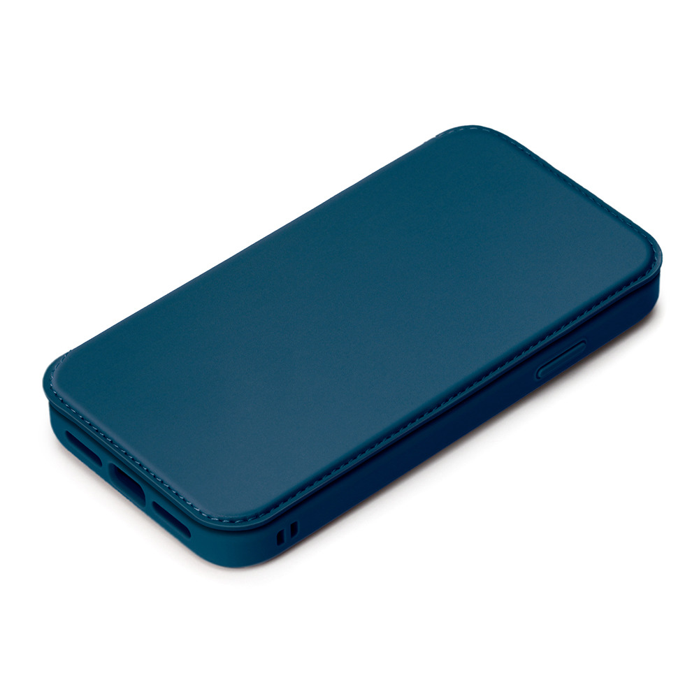 Pga スマホケース 手帳型 Iphone13 アイフォン スマホ ケース ネイビー ガラス フリップケース ネイビー 耐衝撃 カード収納 Softbank公式 Iphone スマートフォンアクセサリーオンラインショップ