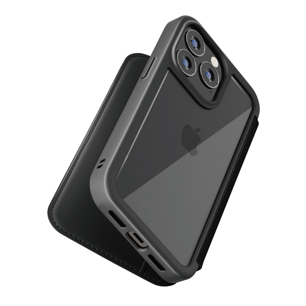 Pga スマホケース 手帳型 Iphone13pro アイフォン スマホ ケース ブラック ガラス フリップケース ブラック 耐衝撃 カード収納 Softbank公式 Iphone スマートフォンアクセサリーオンラインショップ