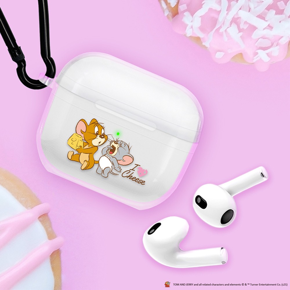 PGA AirPods(第3世代) 抗菌ソフトケース トムとジェリー/チーズ | SoftBank公式  iPhone/スマートフォンアクセサリーオンラインショップ