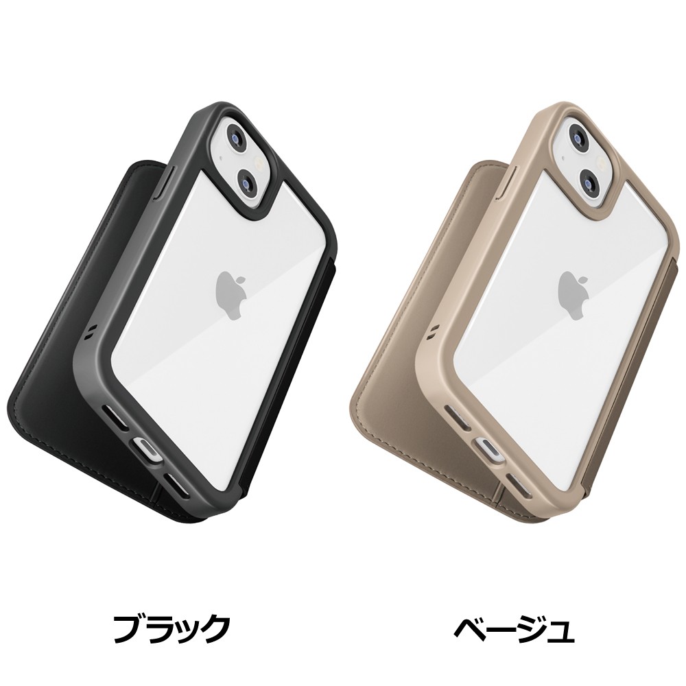 PGA iPhone 14 / iPhone 13 ガラスフリップケース