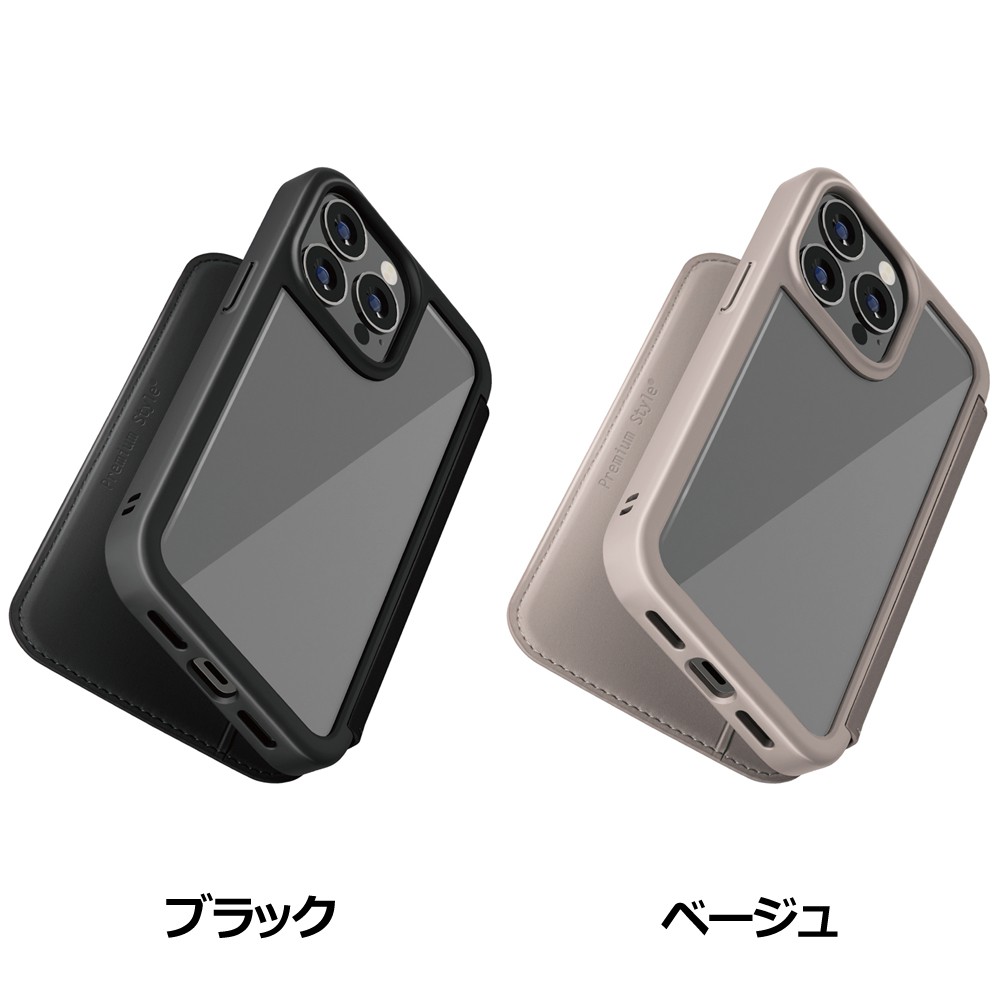 PGA iPhone 14 Pro ガラスフリップケース
