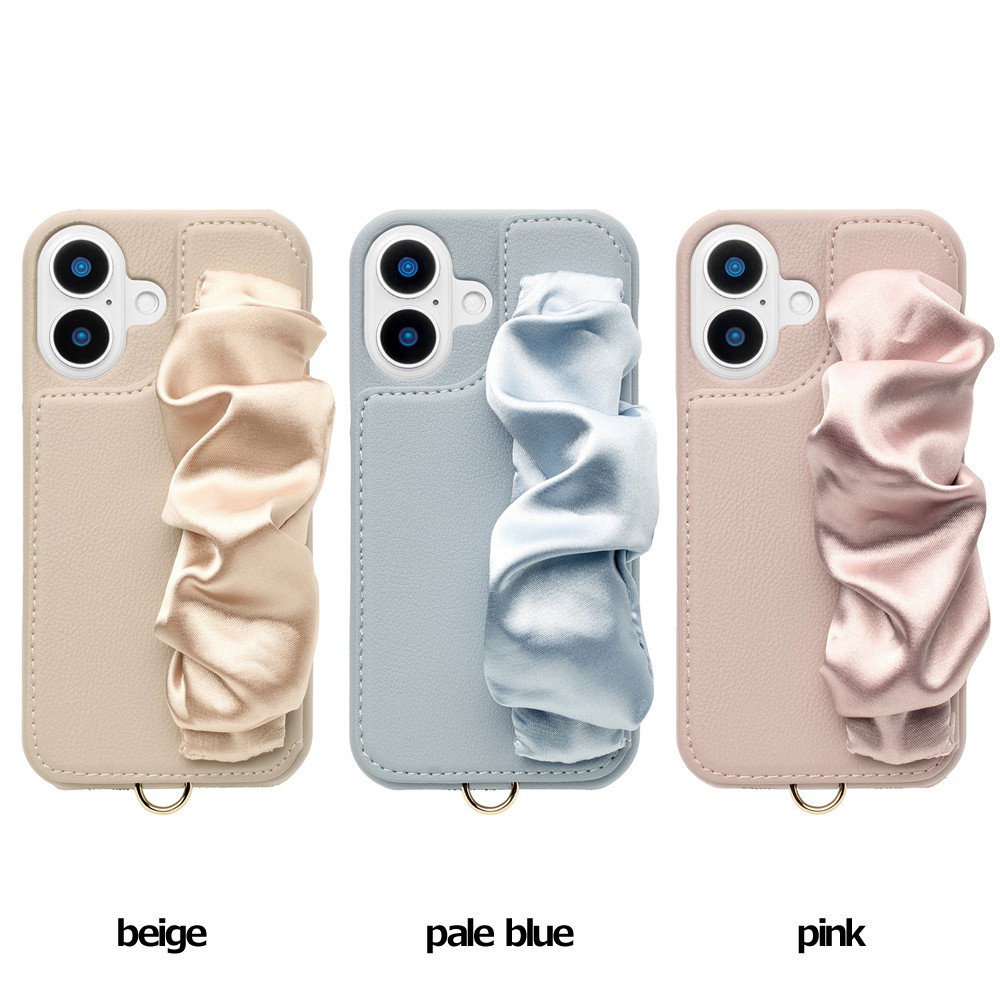 ユニケース Classy Scrunchie Case for iPhone 16