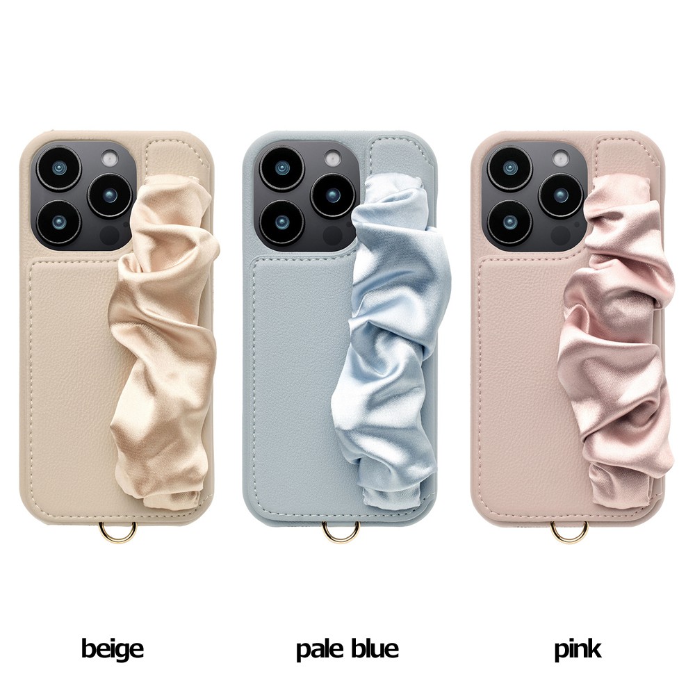 ユニケース Classy Scrunchie Case for iPhone 16 Pro