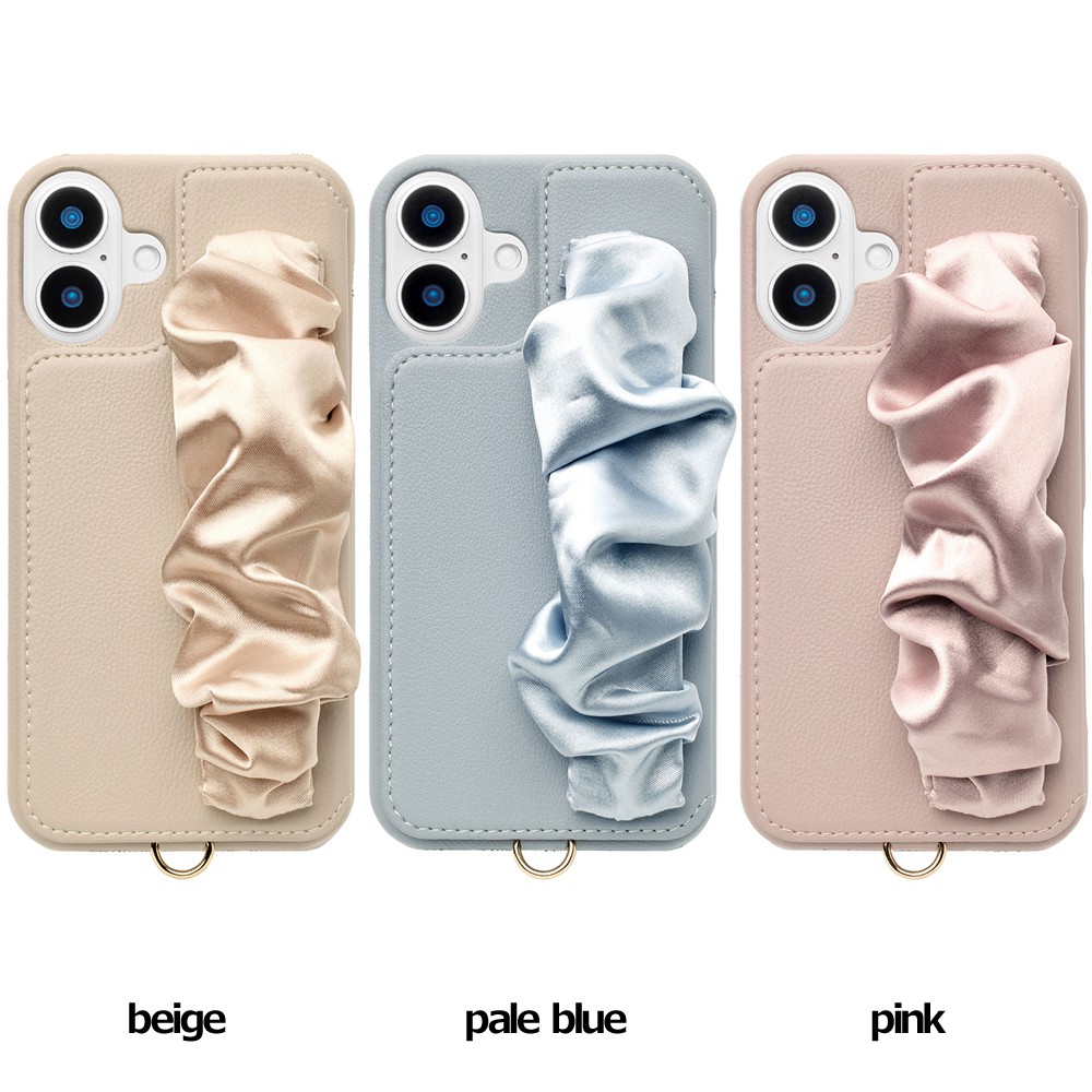 ユニケース Classy Scrunchie Case for iPhone 16 Plus