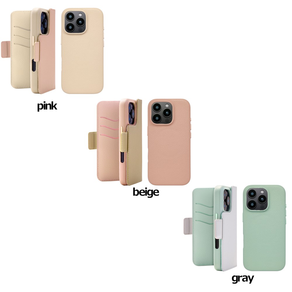 ユニケース 2Way Mag Flip Case for iPhone 16 Pro