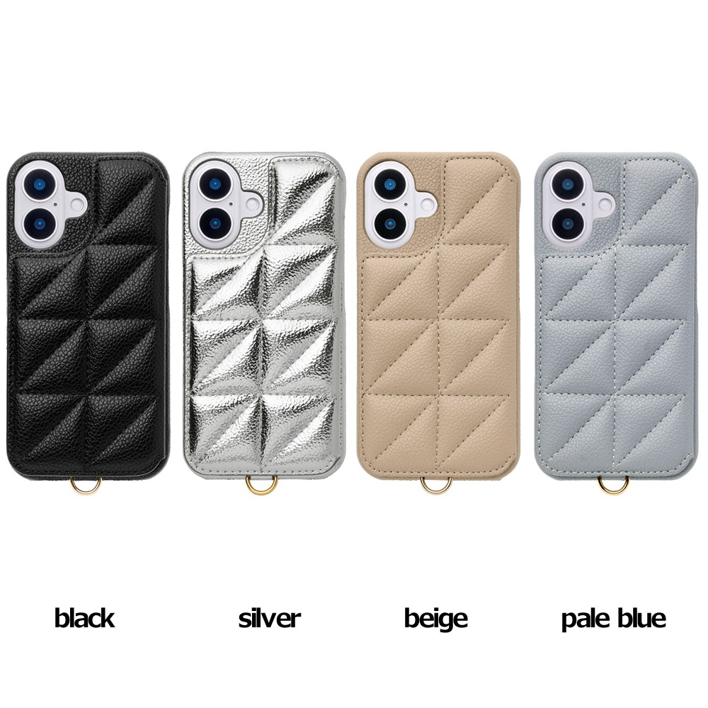 ユニケース Triangle Puffy Case for iPhone 16