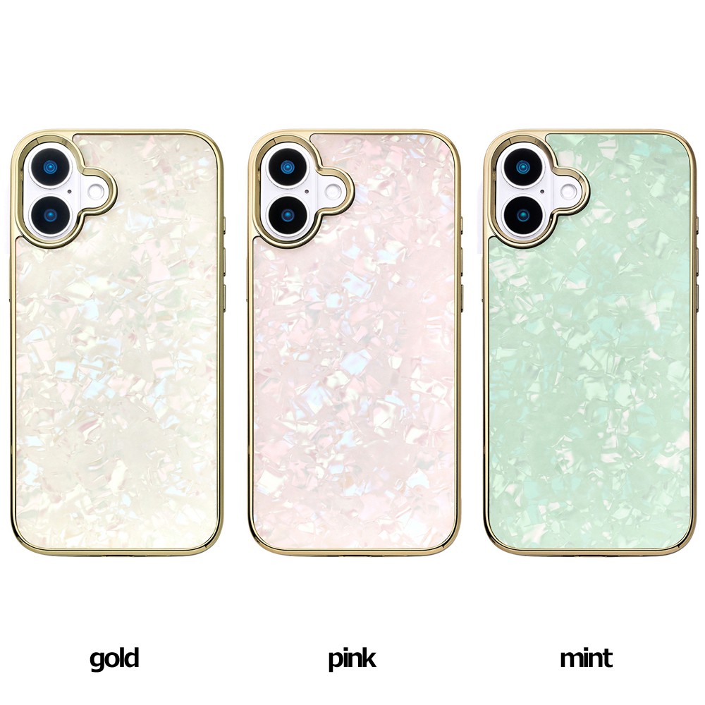 ユニケース Glass Shell Case for iPhone 16 Plus