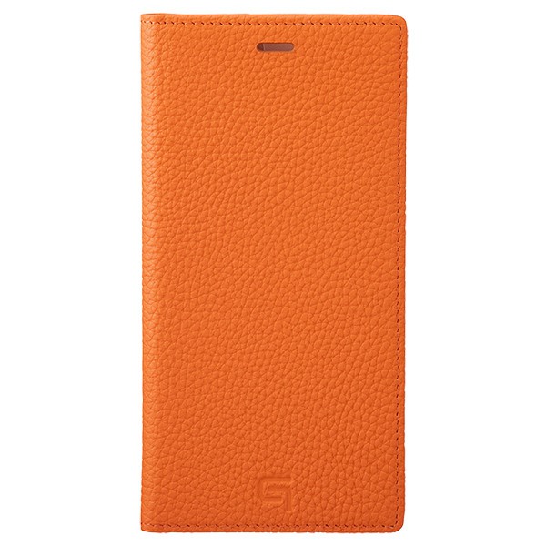 【アウトレット】 坂本ラジヲ iPhone 11 Pro Max Shrunken-calf Leather Book Case ORG