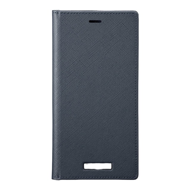 【アウトレット】 坂本ラジヲ iPhone 11 Pro Max EURO Passione PU Leather Book Case NVY