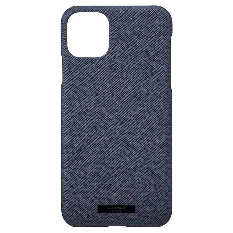 【アウトレット】 坂本ラジヲ iPhone 11 Pro Max EURO Passione PU Leather Shell Case NVY