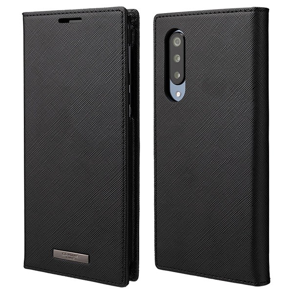 【アウトレット】 坂本ラジヲ AQUOS zero5G basic/EURO Passione PU Book Case BLK