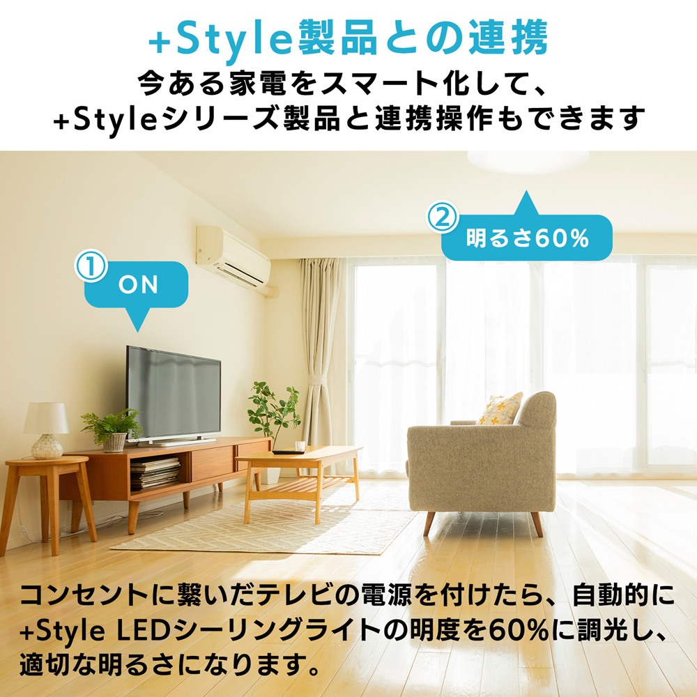 Style プラススタイル PS-POP-W02‐FFS/1P+Style プラススタイル 