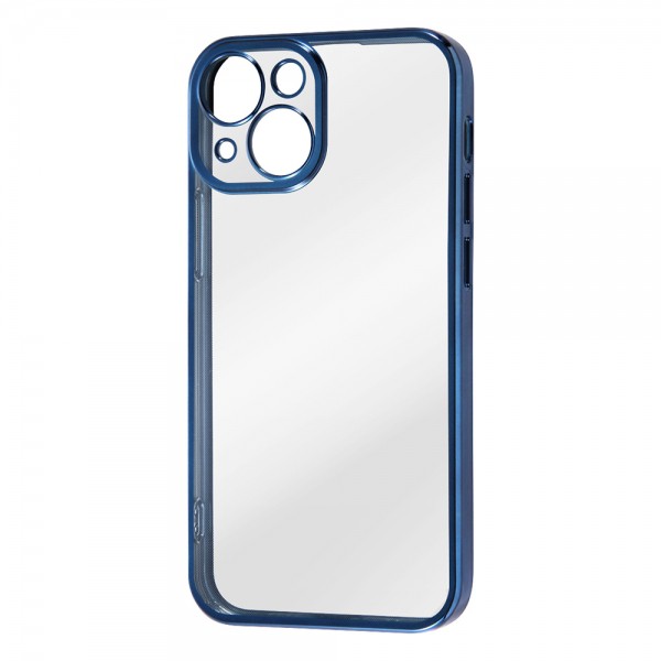 レイアウト iPhone 13 mini Perfect Fit メタリックケース/ブルー