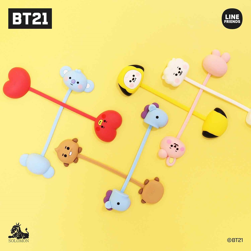 BT21 マグネット式ケーブルラップス KOYA BTS グッズ | SoftBank公式 iPhone/スマートフォンアクセサリーオンラインショップ