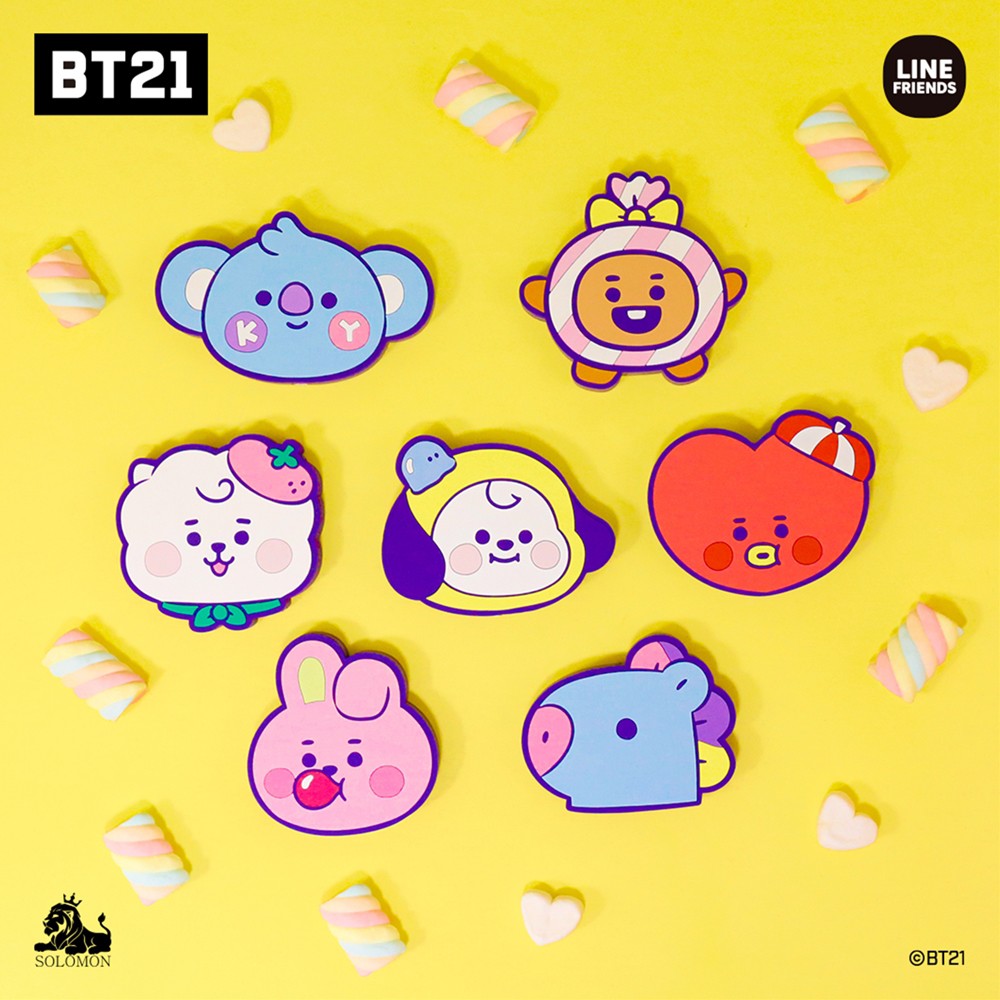 BT21 ベビー JELLY CANDY COOKY ワイヤレスチャージャー 最大10W 急速 