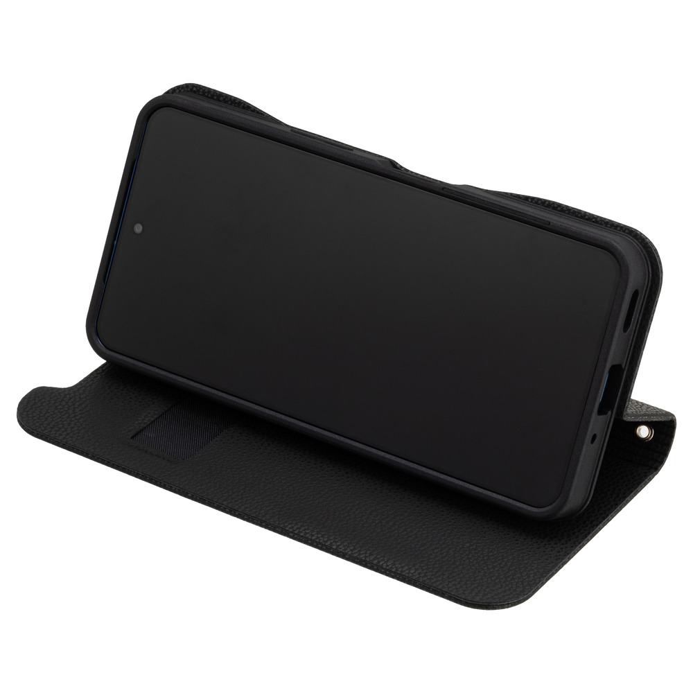 SoftBank SELECTION Stand Flip AQUOS R11 手帳型ケース ブラック 耐