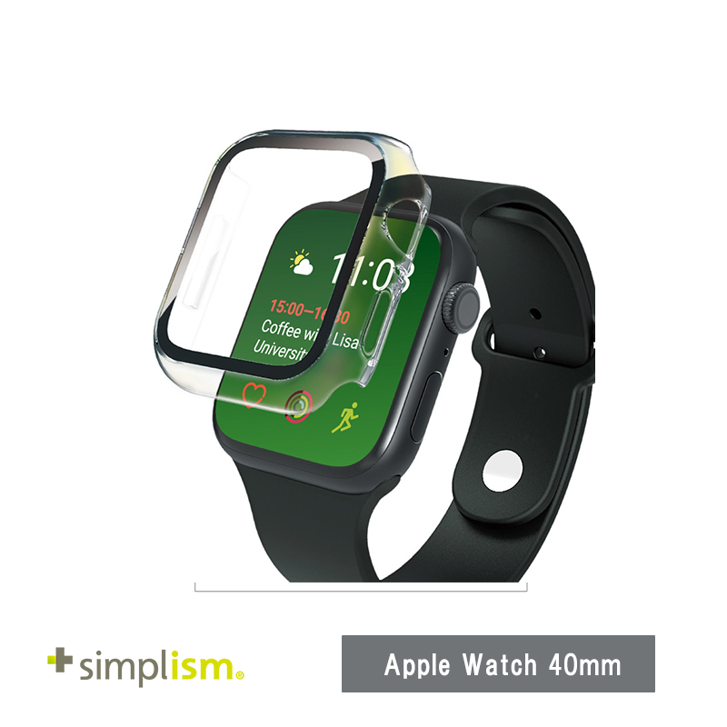 Simplism Apple Watch 40mm / SE / 6 / 5 / 4 高透明 ガラス一