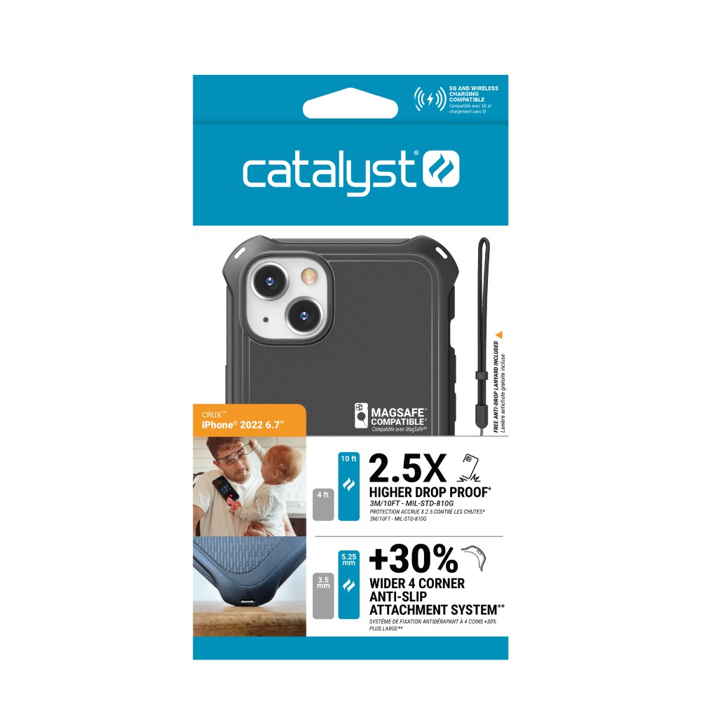 Catalyst カタリスト iPhone 14 Plus MagSafe対応 衝撃吸収ケース Crux 