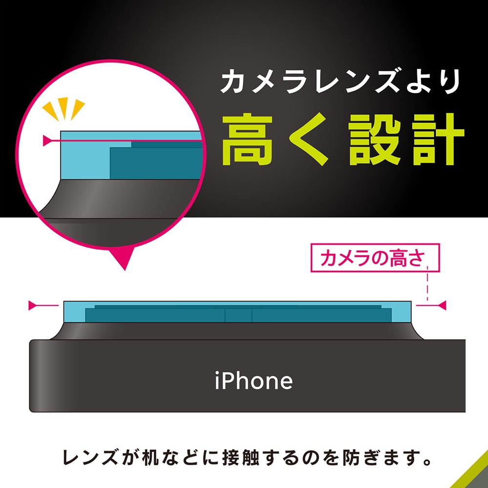 トリニティ iPhone 15 Pro / iPhone 15 Pro Max [ナノコート] クリア 