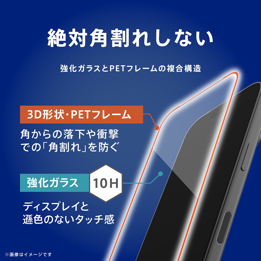 フォーチュントリニティ部品セット トリニティ iPhone 18 Pro Max / 17 Pro Max [FLEX 3D] 高透明 複合