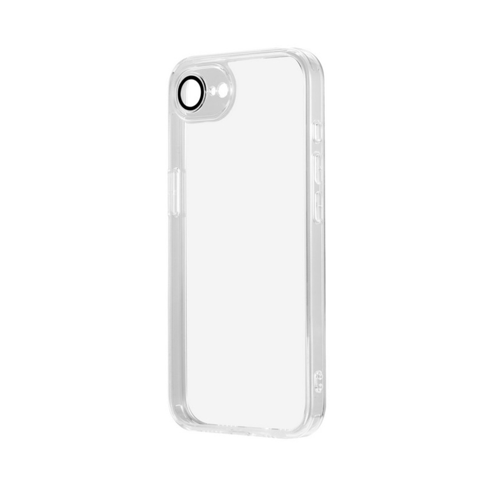 iPhone 16e 「UTILO All Cover」カメラレンズ保護ガラス付・耐衝撃ハイブリッドケース クリア