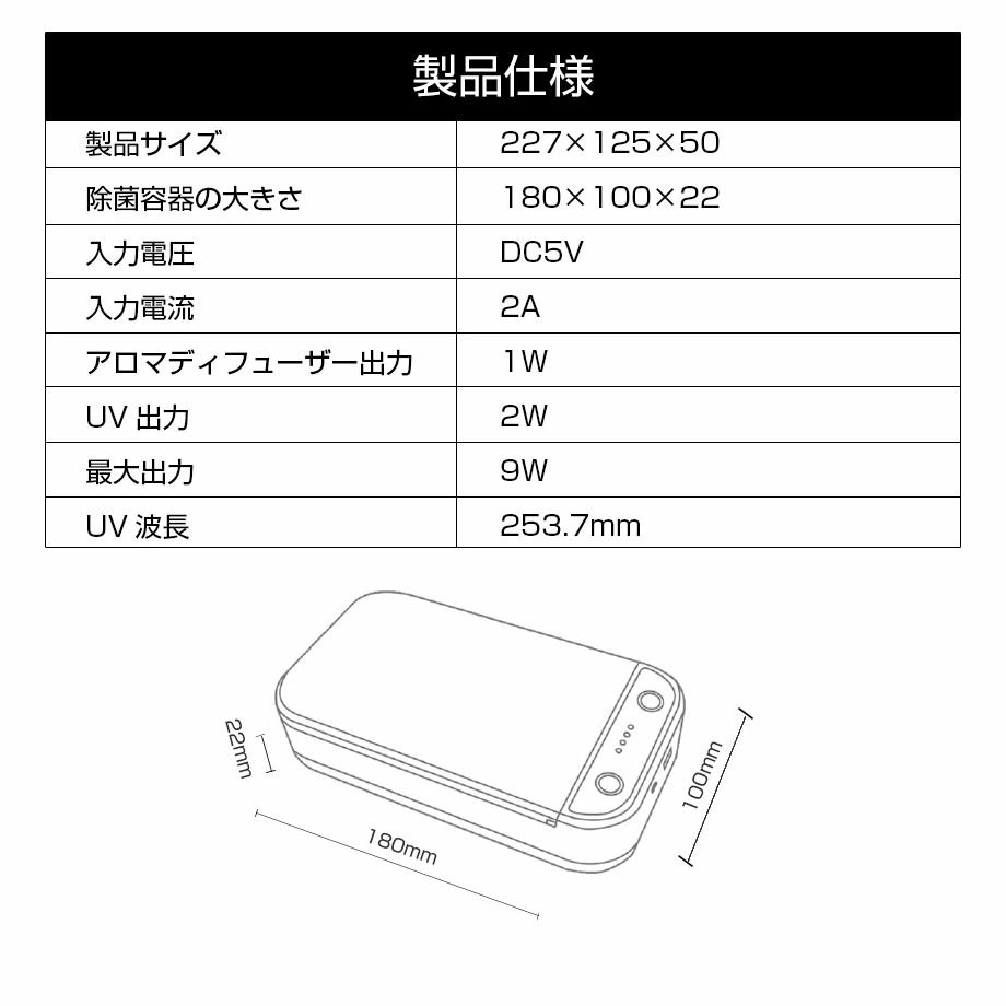 アウトレット】ＣＩＯ CIO除菌ボックス マスクやスマホ等の除菌に