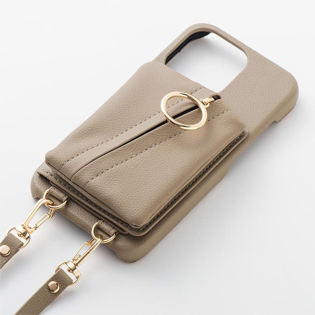 Cccフロンティア スマホケース スマホ ケース Iphone13mini Pu Tpu レザー調 ベージュ 21 Clutch Ring Case Beige カード収納 スタンド機能 ミラー付 Softbank公式 Iphone スマートフォンアクセサリーオンラインショップ